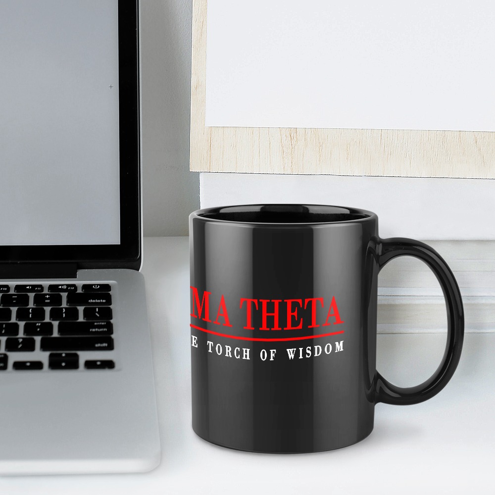 Delta Sigma Theta 15oz Black Mug - Image 7