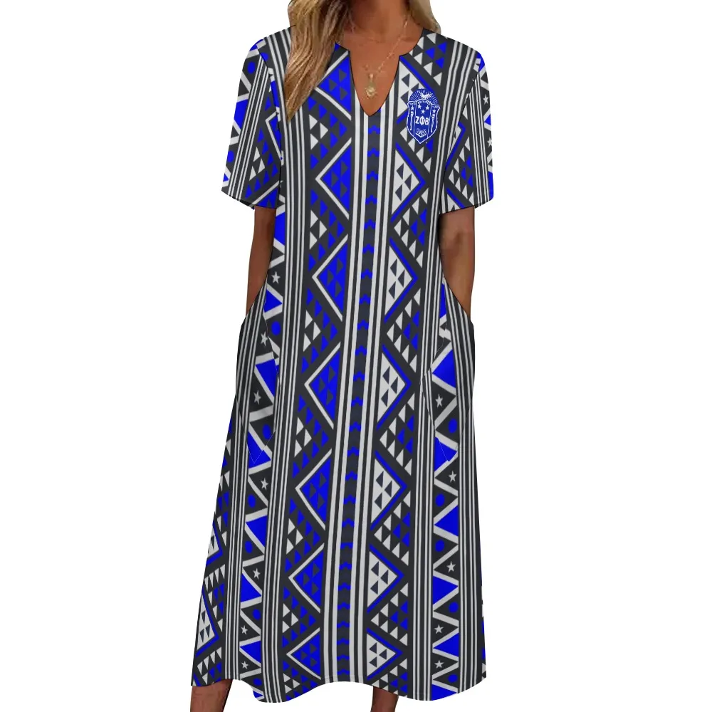 Zeta Phi Beta 7-point sleeve dress - Image 4