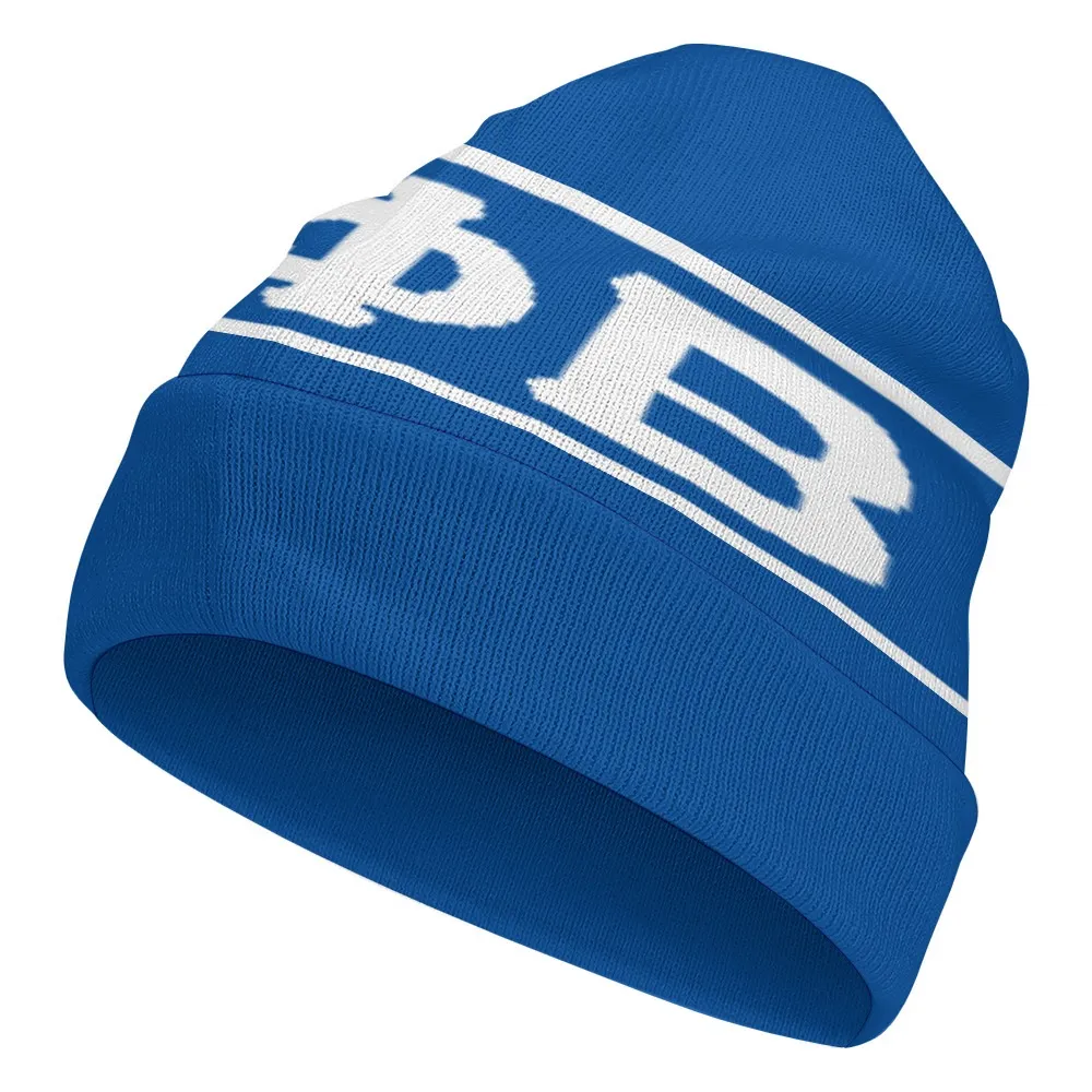 Zeta Phi Beta Knitted Hat - Image 3