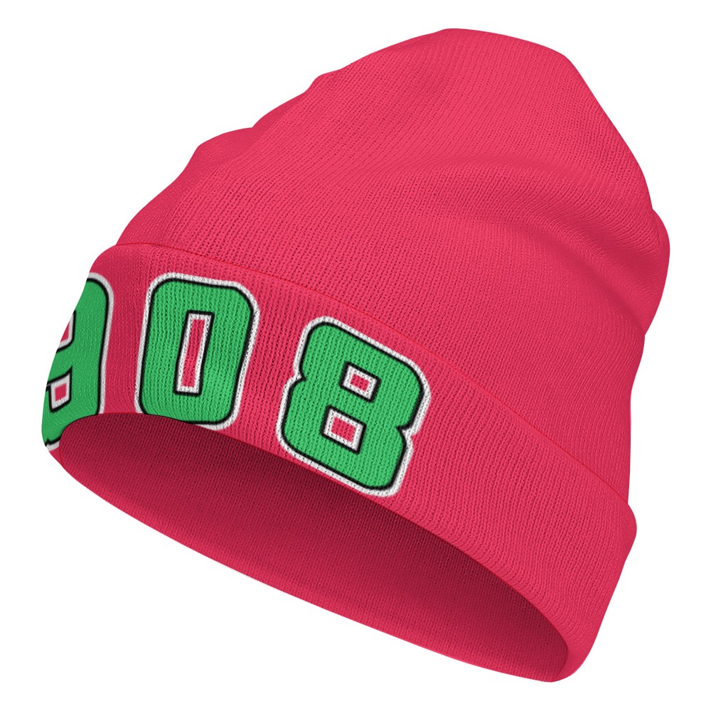 Alpha Kappa Alpha 1908 Knit Beanie - Image 3