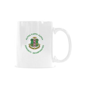 Alpha Kappa Alpha Accent Coffee Mug, 11oz