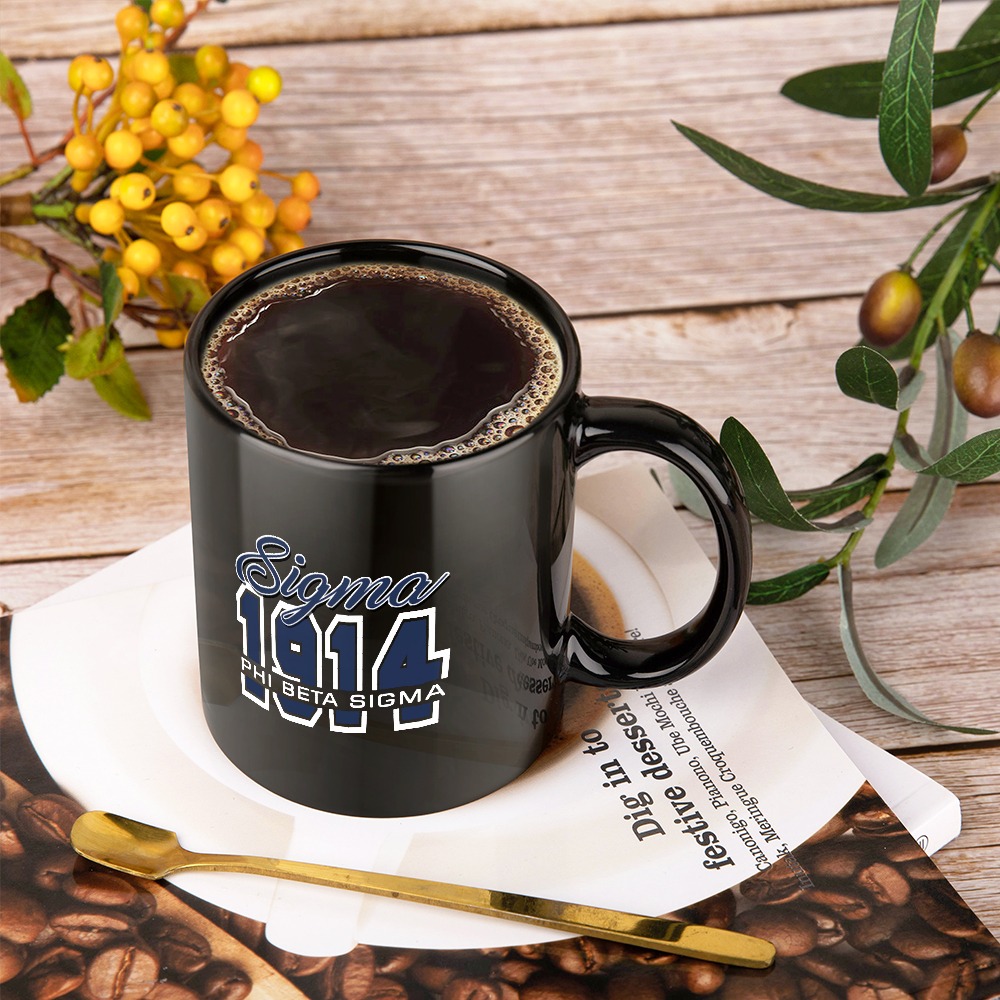 Phi Beta Sigma Black Mug - Image 3
