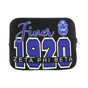 Zeta Phi Beta Founding Year Laptop Sleeve