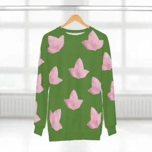 Alpha Kappa Alpha Pink Ivy Leaf Sweatshirt