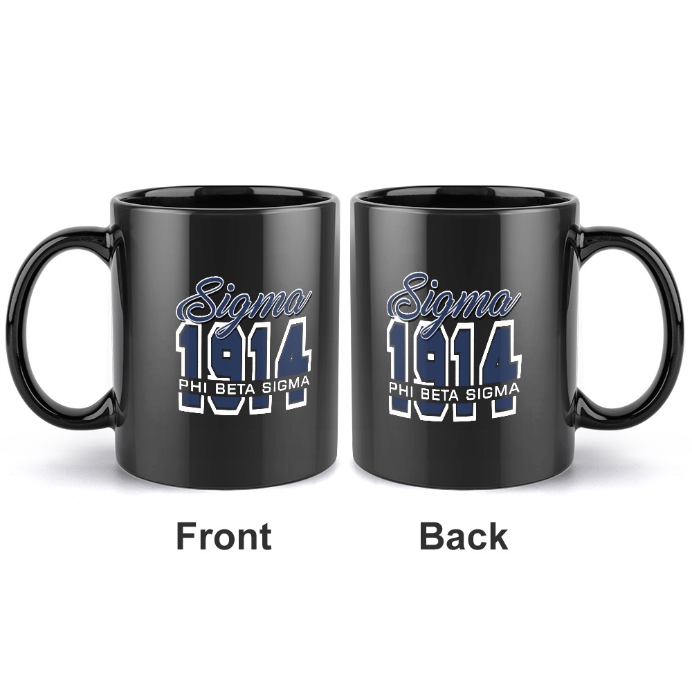 Phi Beta Sigma Black Mug - Image 2