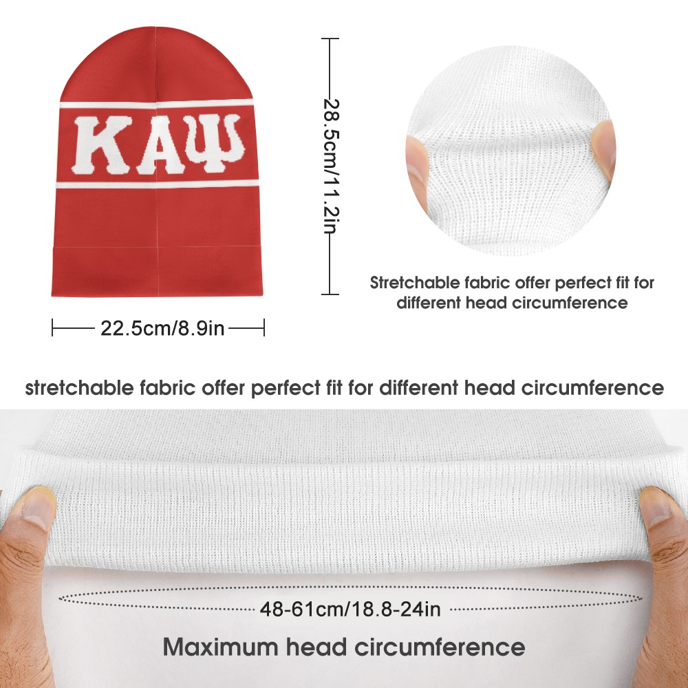 Kappa Alpha Psi Knitted Hat - Image 4