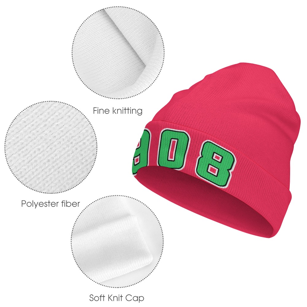 Alpha Kappa Alpha 1908 Knit Beanie - Image 2