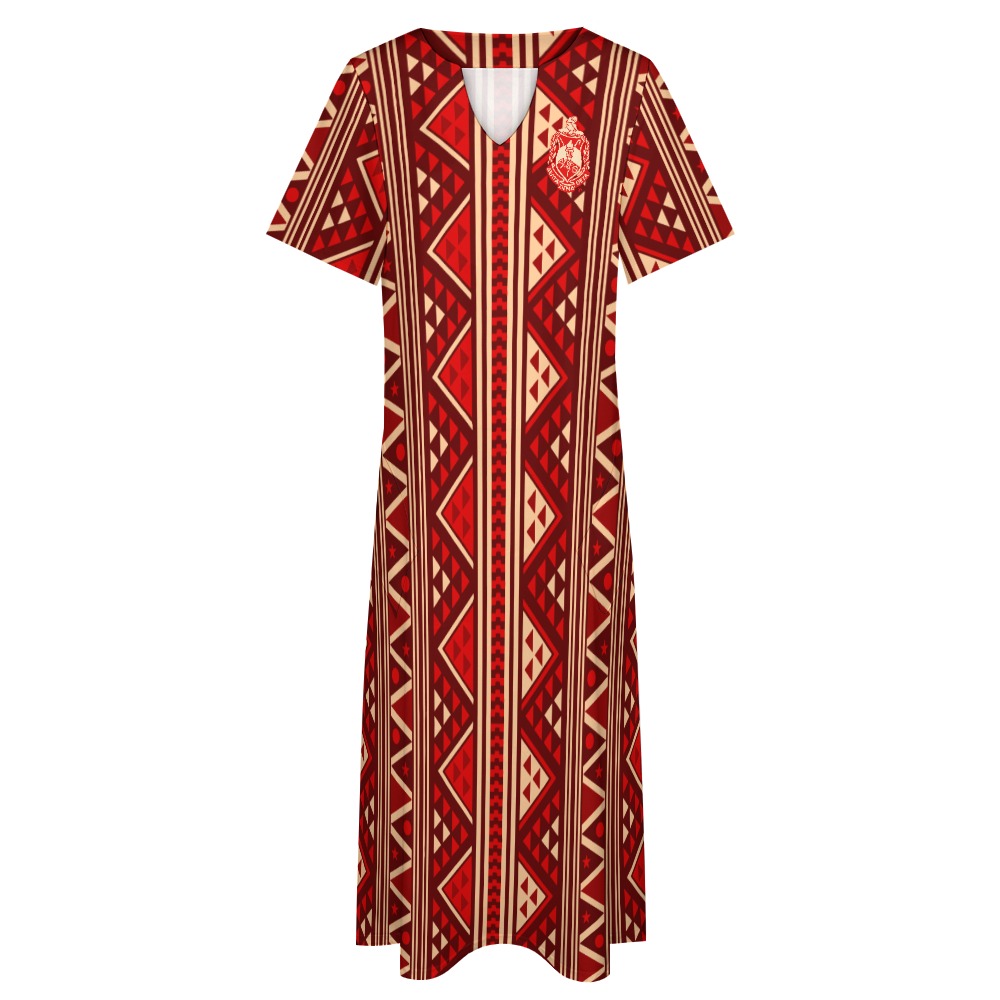 Delta Sigma Theta 7-point sleeve dress - Image 3