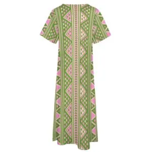 Alpha Kappa Alpha 7-point sleeve dress