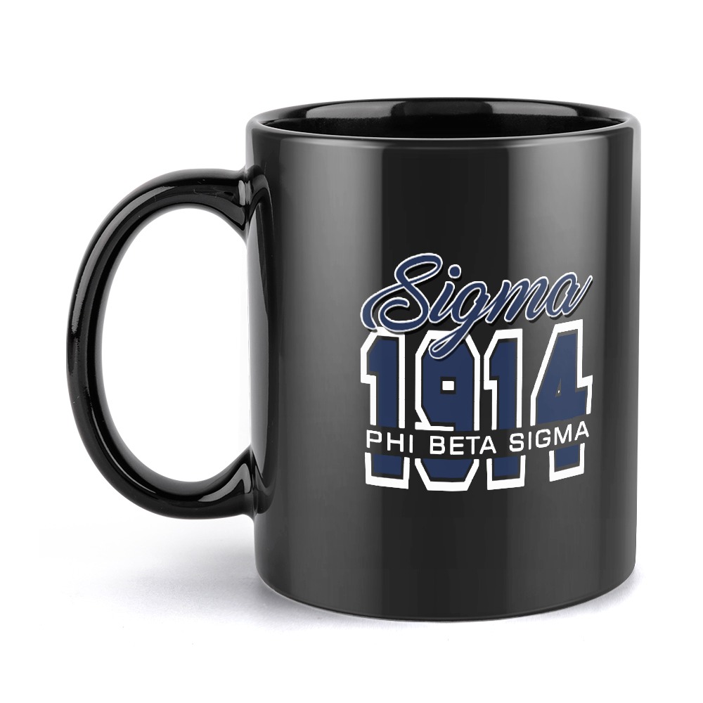 Phi Beta Sigma Black Mug - Image 5