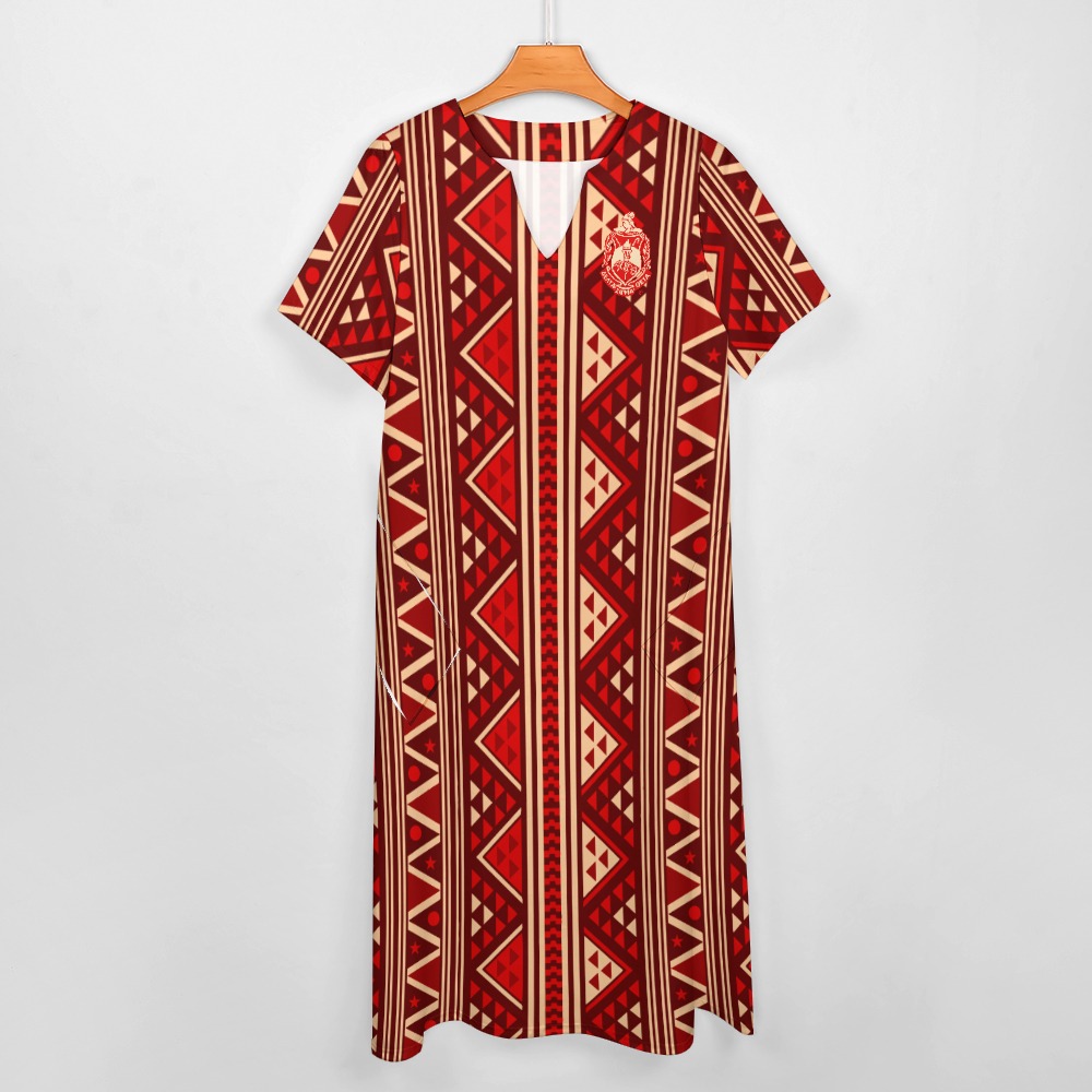 Delta Sigma Theta 7-point sleeve dress - Image 2