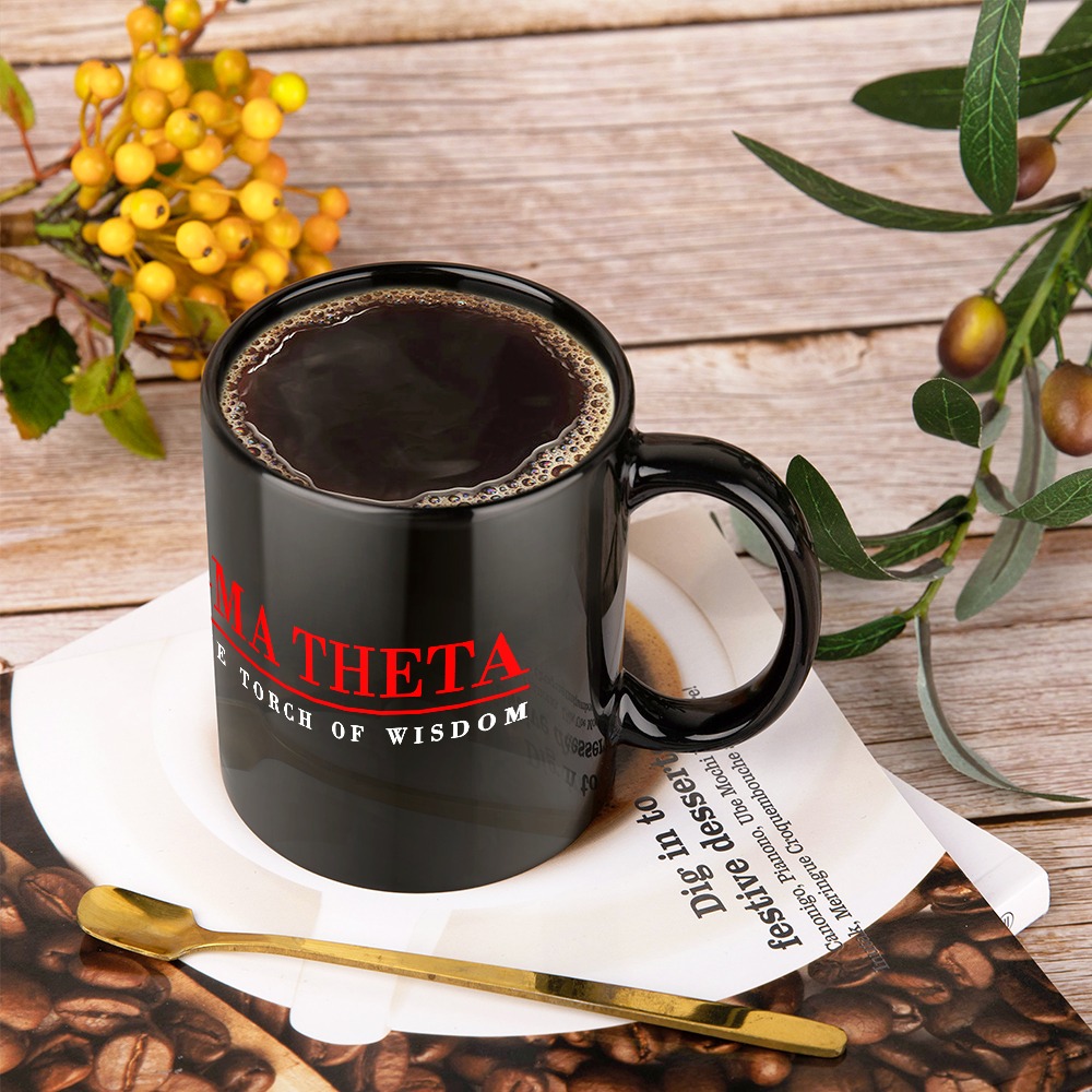 Delta Sigma Theta 15oz Black Mug - Image 3