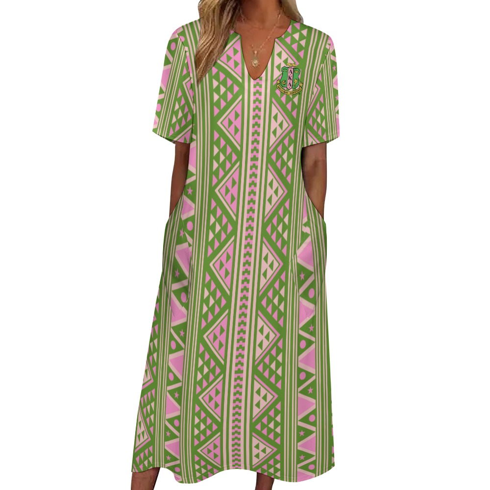 Delta Sigma Theta 7-point sleeve dress - Image 10