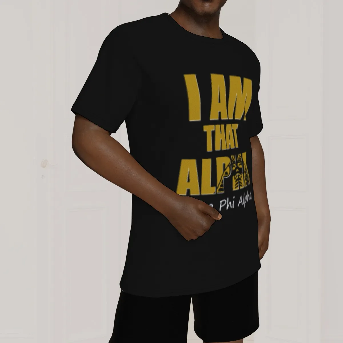 Alpha Phi Alpha Tagline District Unisex Shirt - Image 2