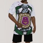 Omega Psi Phi LARGE CREST AOP Cut & Sew Tee