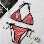 Delta Sigma Theta Crimson Diva Bikini Swimsuit