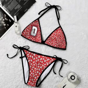 Delta Sigma Theta Crimson Diva Bikini Swimsuit