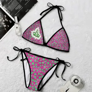 Alpha Kappa Alpha Ivy Leaf Bikini Swimsuit