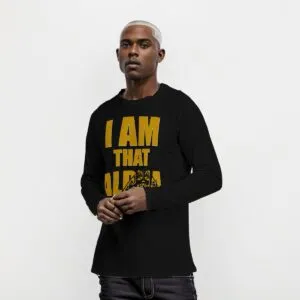 Alpha Phi Alpha Tagline Canvas Long Sleeve Shirt