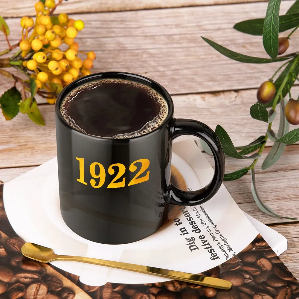 Sigma Gamma Rho 1922 Black Mug - Image 3