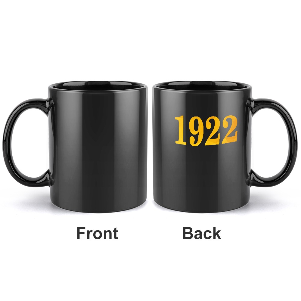 Sigma Gamma Rho 1922 Black Mug - Image 2