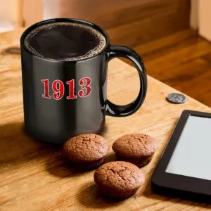 Delta Sigma Theta 1913 Black Mug