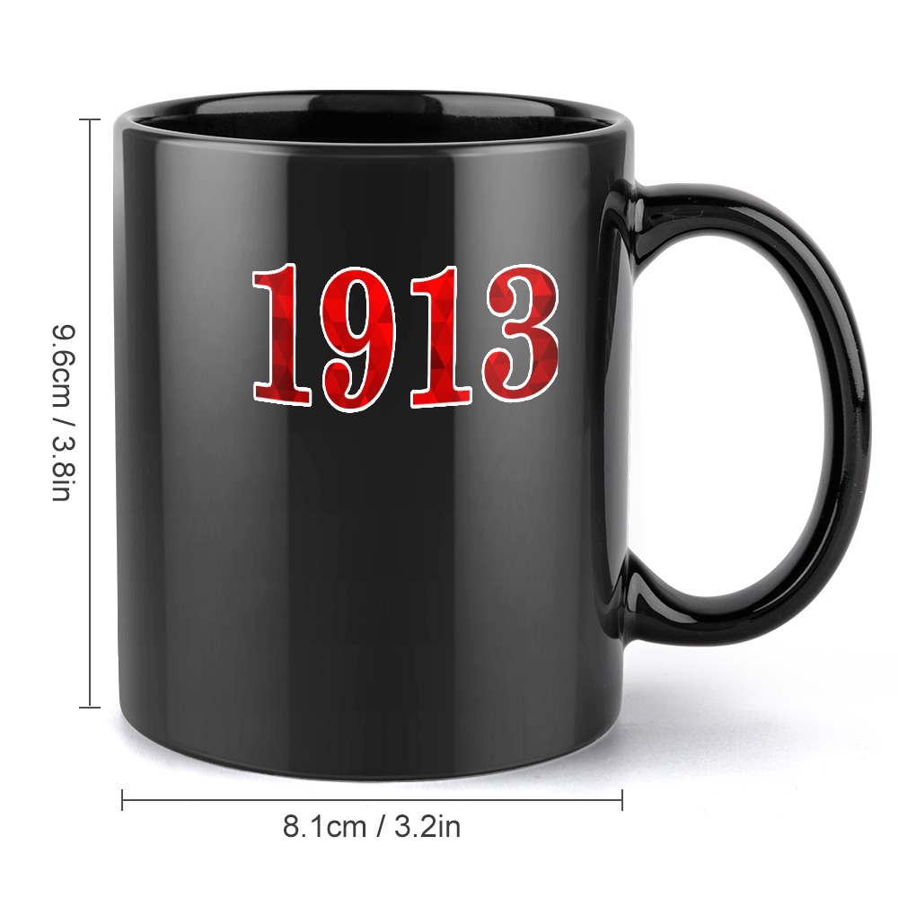 Delta Sigma Theta 1913 Black Mug - Image 4