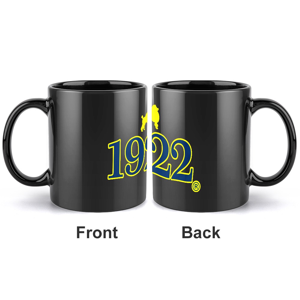 Sigma Gamma Rho 1922 Black Mug - Image 2