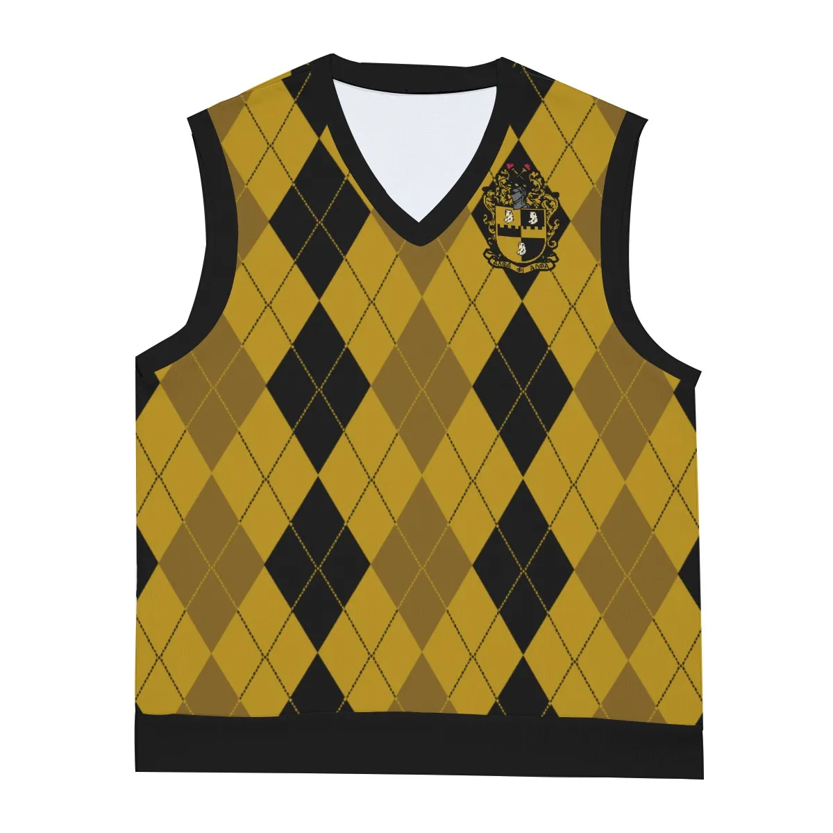 Alpha Phi Alpha V-neck Christmas Vest - Image 5