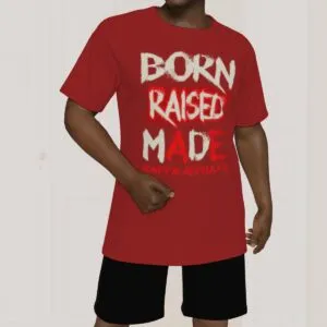 Kappa Alpha Psi Born Raised Made Tee