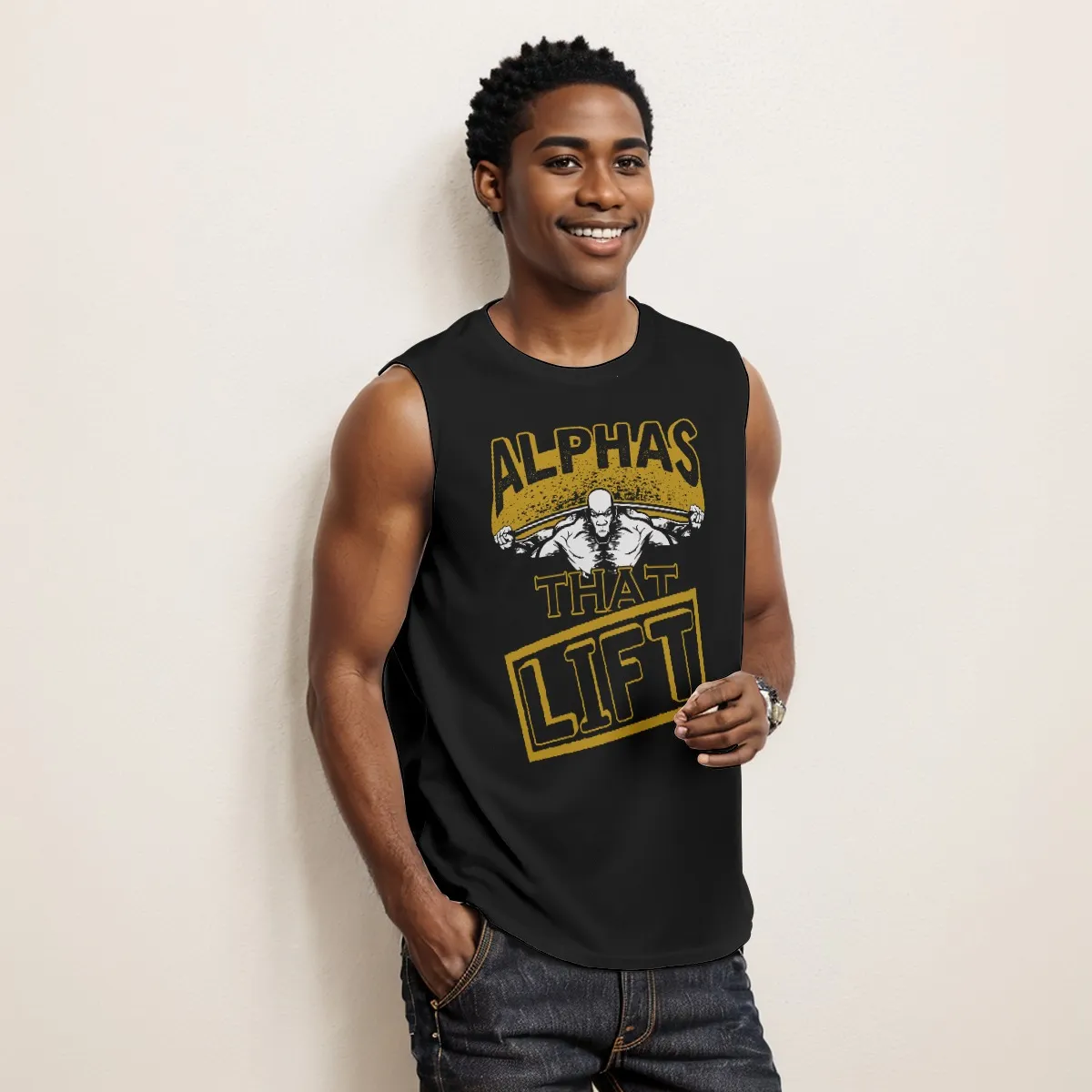 Alpha Phi Alpha Muscle Tee - Image 3