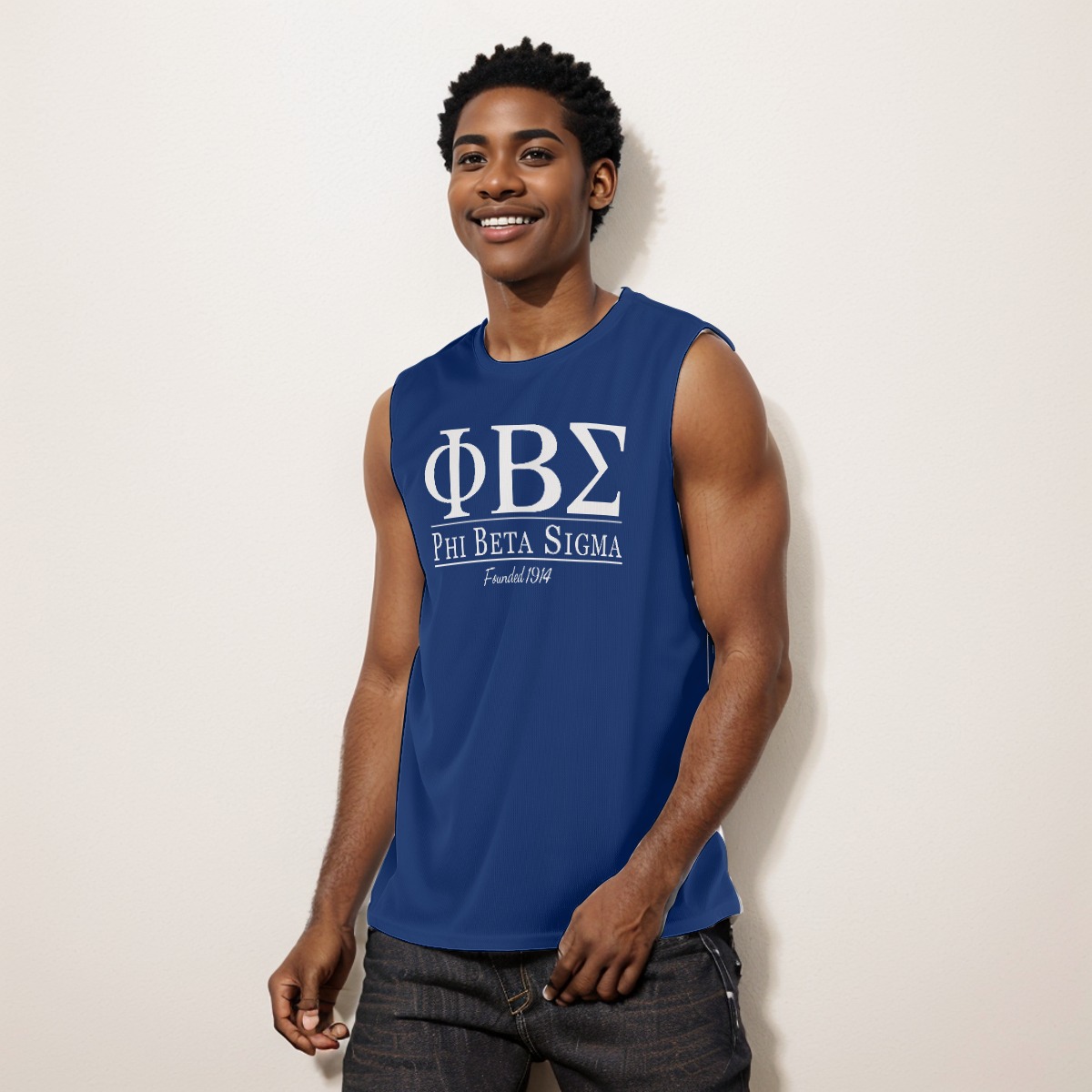 Phi Beta Sigma Collegiate Tank - Image 2