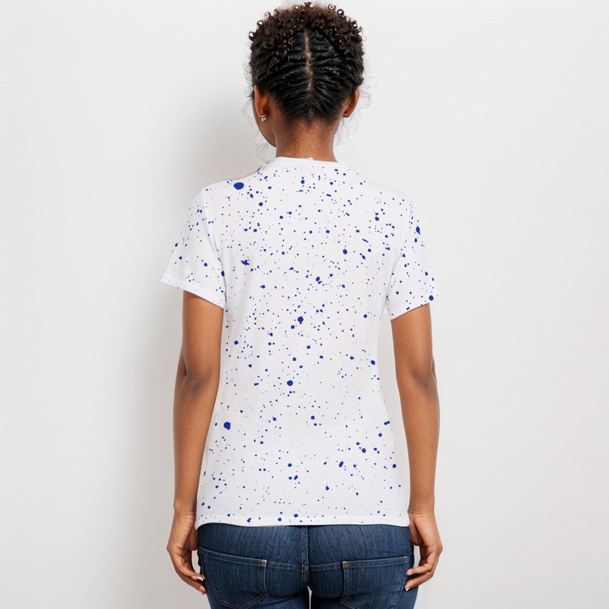 Zeta Phi Beta Women's AOP Cut & Sew Tee - Image 4