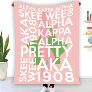 Alpha Kappa Alpha 1908 Blanket