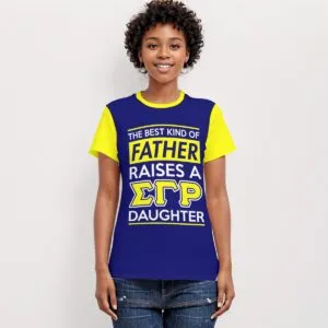 Sigma Gamma Rho Father Raises a Sorority Tee