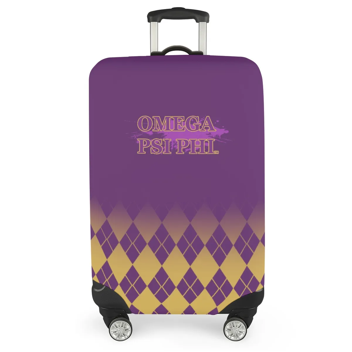 Omega Psi Phi All-over Print Luggage Cover