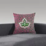 Alpha Kappa Alpha Faux Suede Pillow