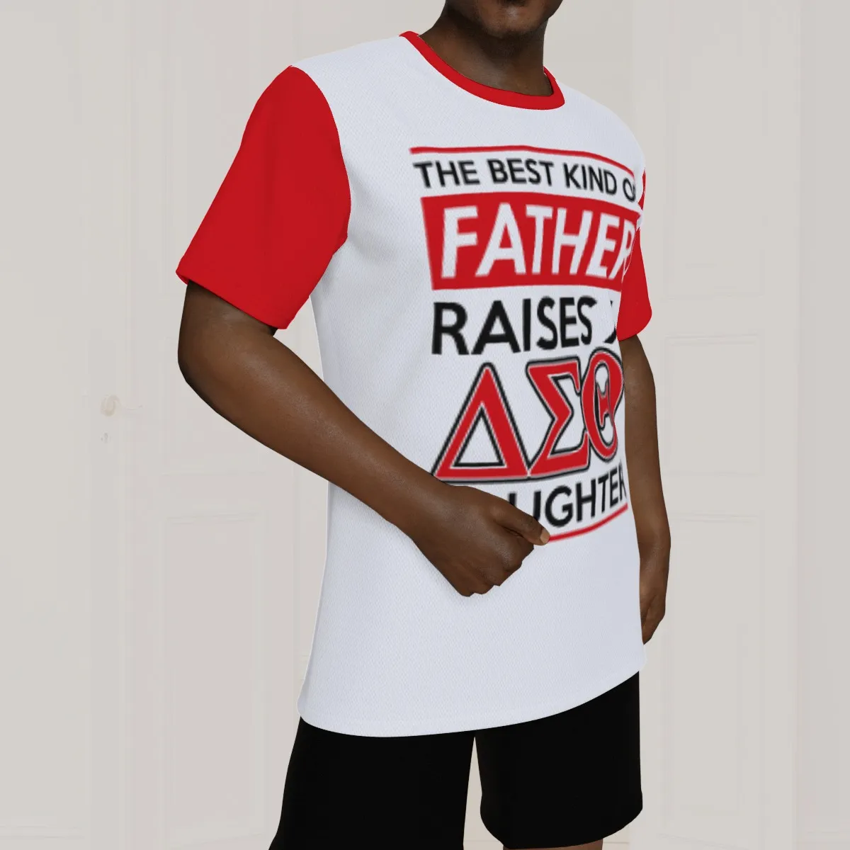 Delta Sigma Theta Father Raises a Sorority Tee - Image 2
