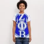 Zeta Phi Beta Women's AOP Cut & Sew Tee