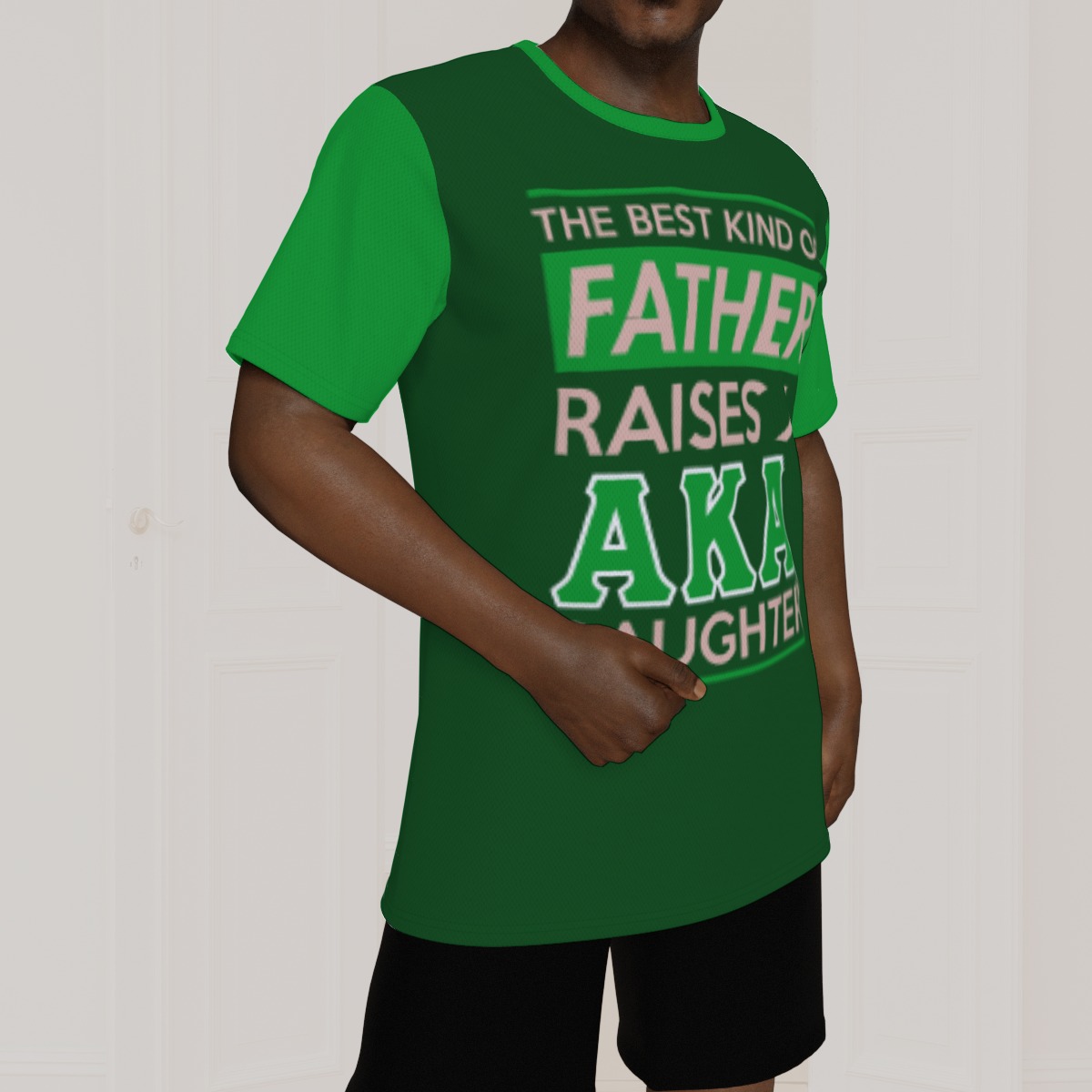 Alpha Kappa Alpha Father Raises a Sorority Tee - Image 2