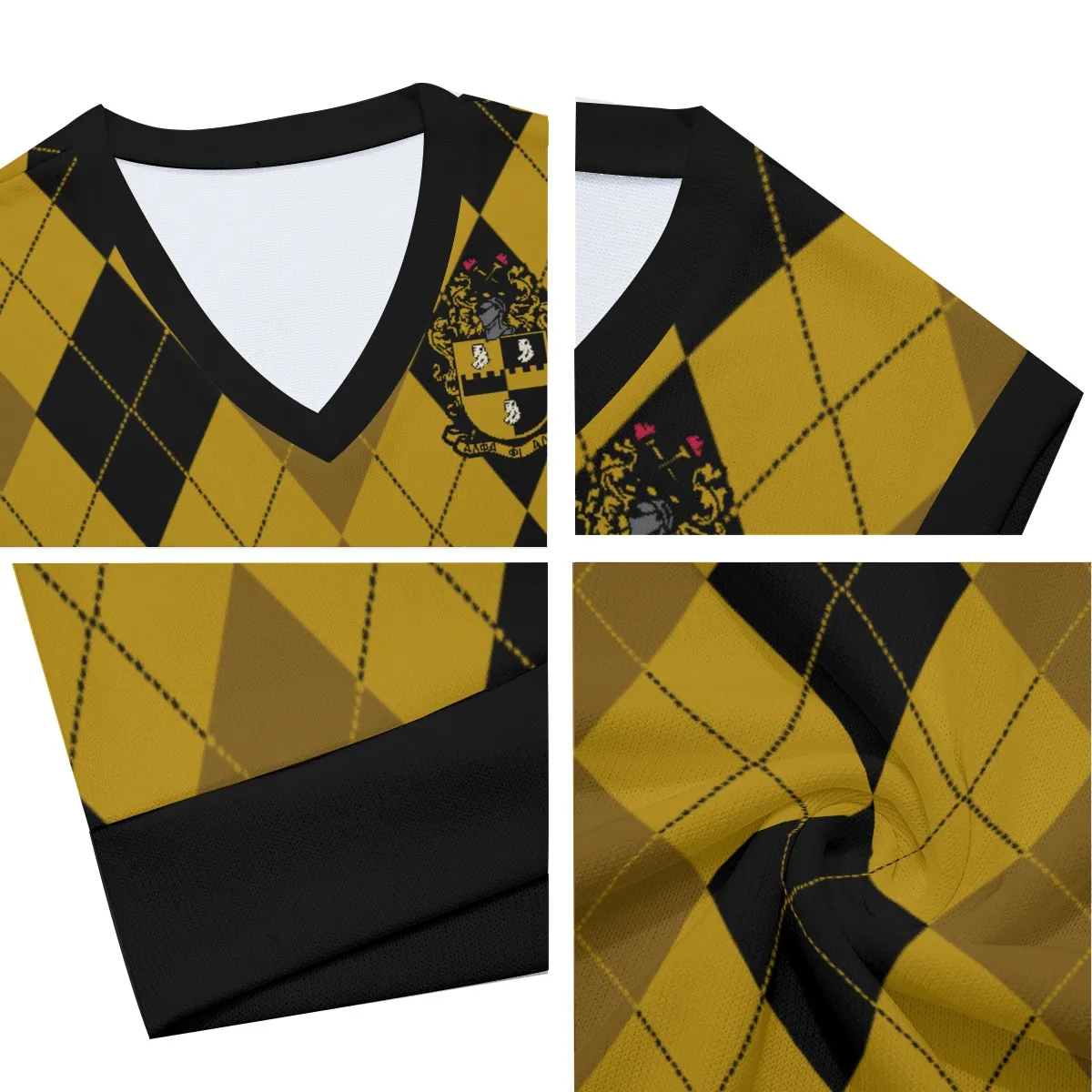 Alpha Phi Alpha V-neck Christmas Vest - Image 7