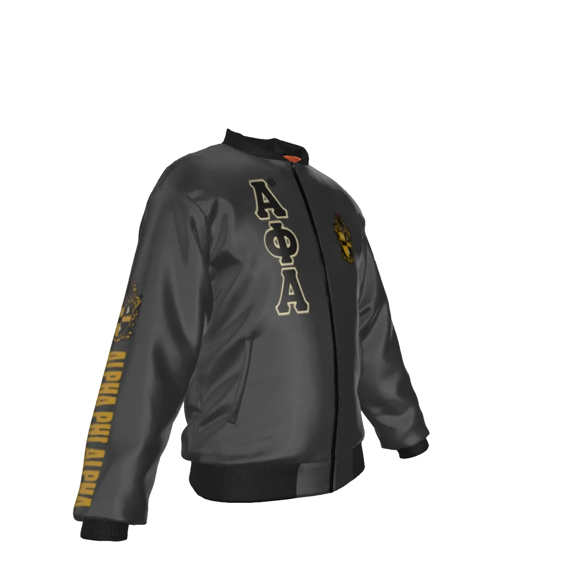 Alpha Phi Alpha Customized Bomber Jacket - Image 3