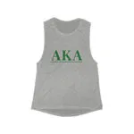 Alpha Kappa Alpha Flowy Muscle Tank