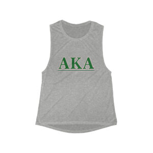 Alpha Kappa Alpha Flowy Muscle Tank