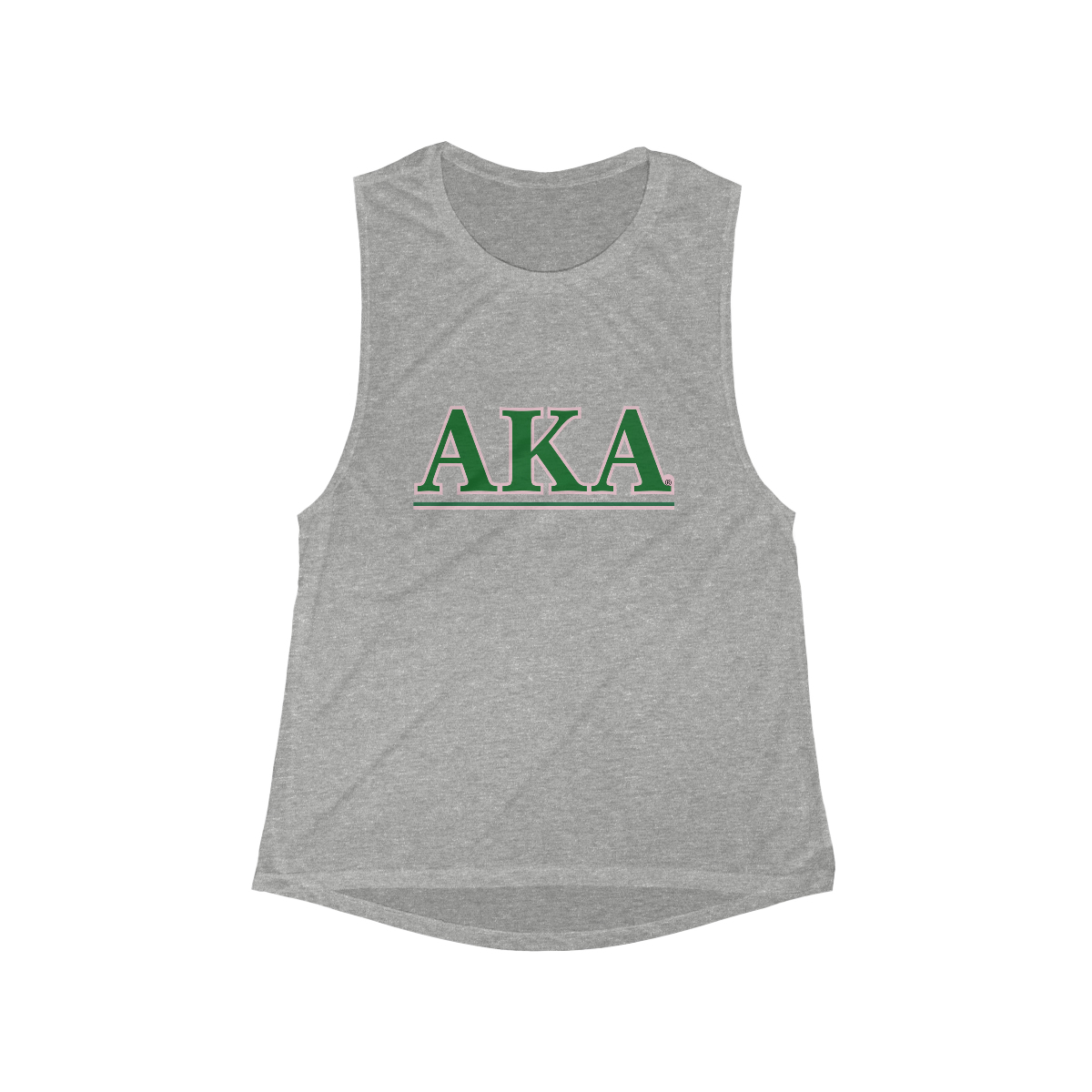Alpha Kappa Alpha Flowy Muscle Tank