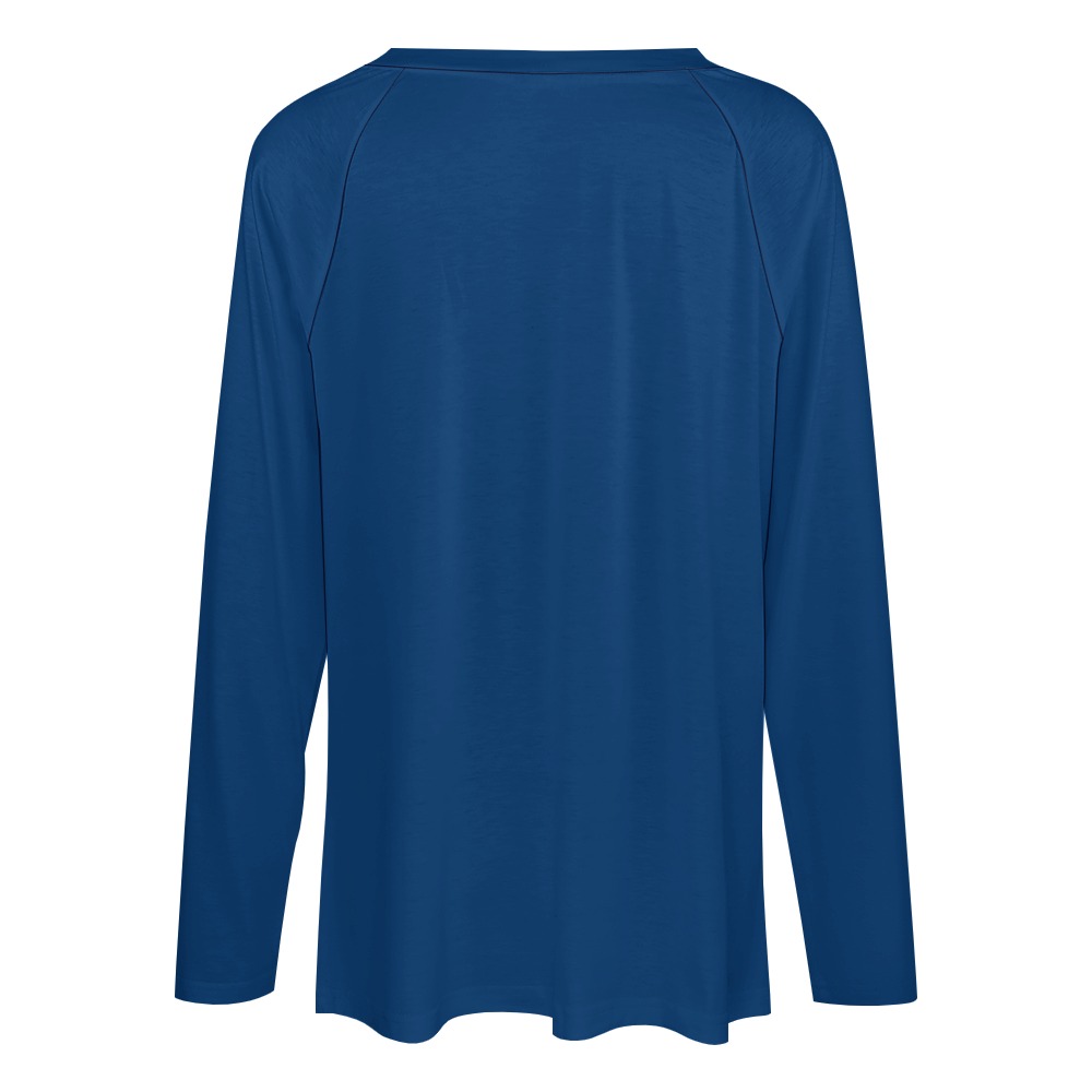 Sigma Gamma Rho All-Over Print Women’s V-Neck Long Sleeves T-Shirt - Image 4
