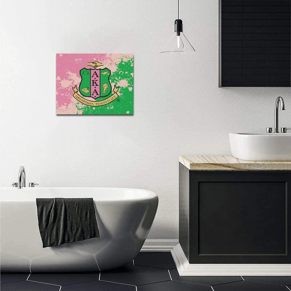 Alpha Kappa Alpha Emblem Canvas Wall Art - Image 6