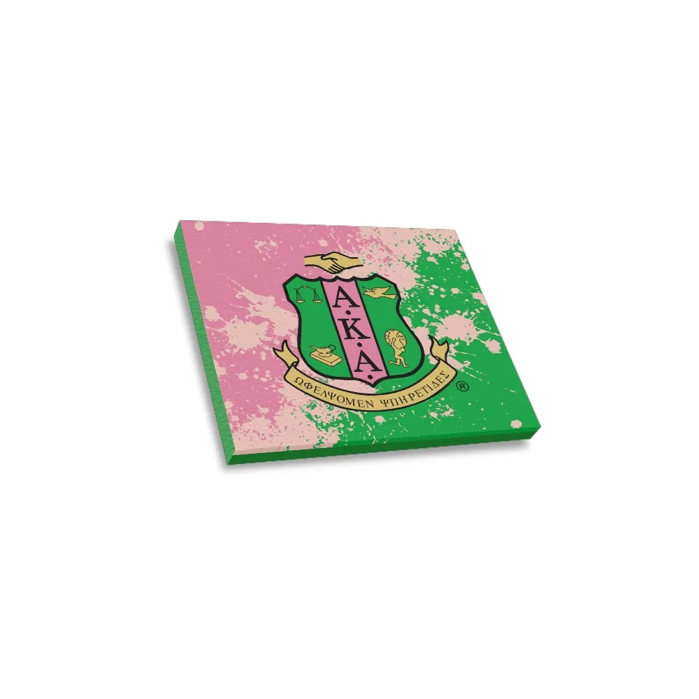 Alpha Kappa Alpha Emblem Canvas Wall Art - Image 3