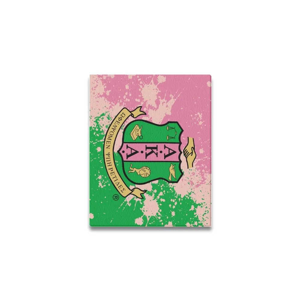 Alpha Kappa Alpha Emblem Canvas Wall Art - Image 4