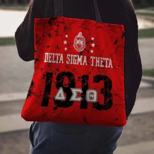 Delta Sigma Theta Founding Year Tote Bags